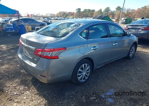 2013 Nissan Sentra S из США, поврежденный, VIN 3N1AB7AP9DL771605